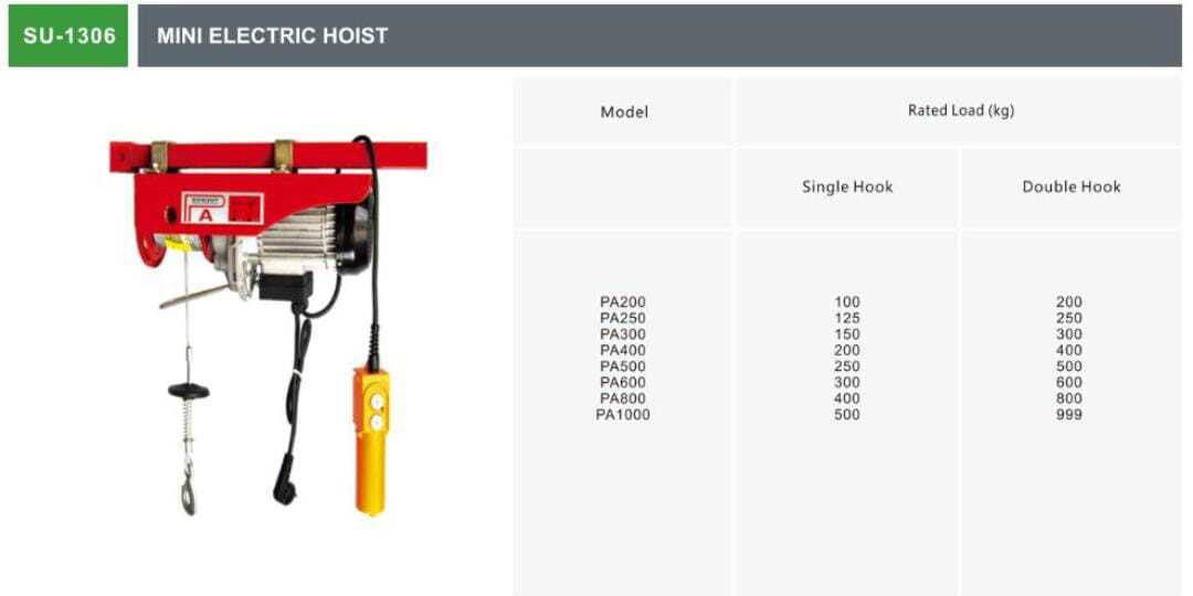 Mini Electric Hoist