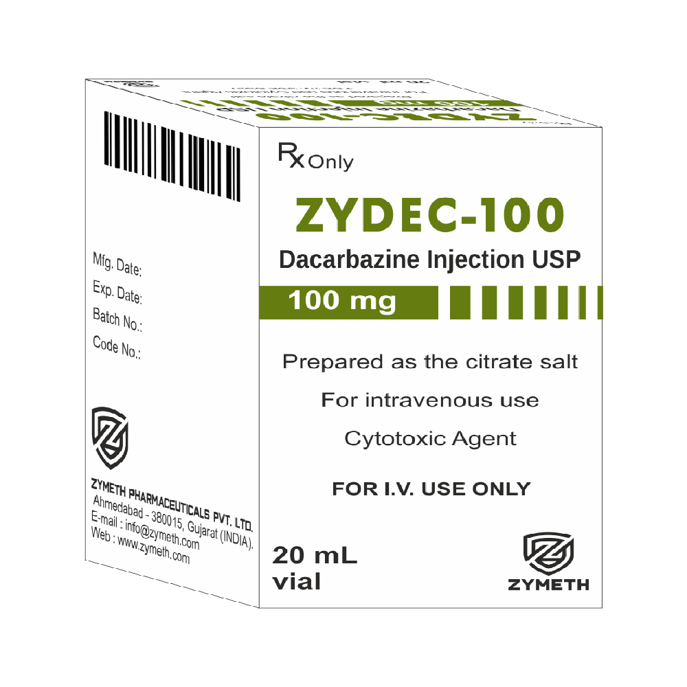 100 mg Dacarbazine Injection