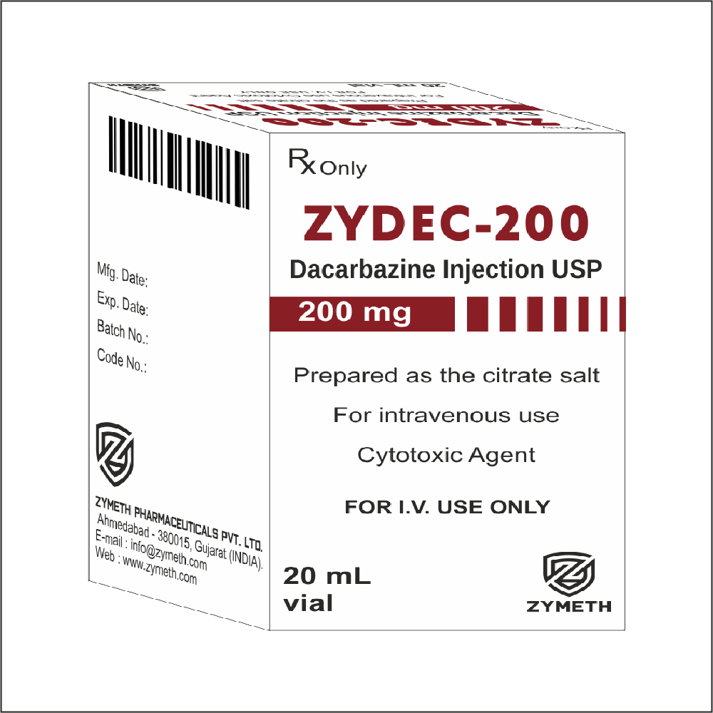 200 mg Dacarbazine Injection