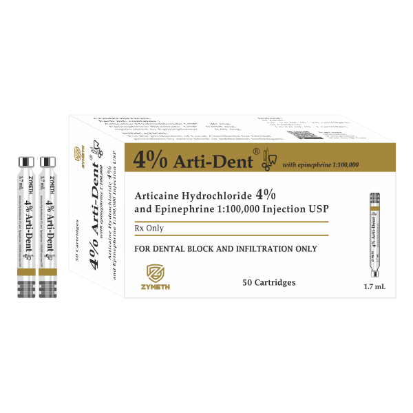 Articaine 4 With Adrenaline Injection Dental