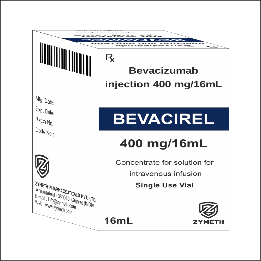 Bevacizumab Injection 400mg-16 Ml - Storage Instructions: Dry Place