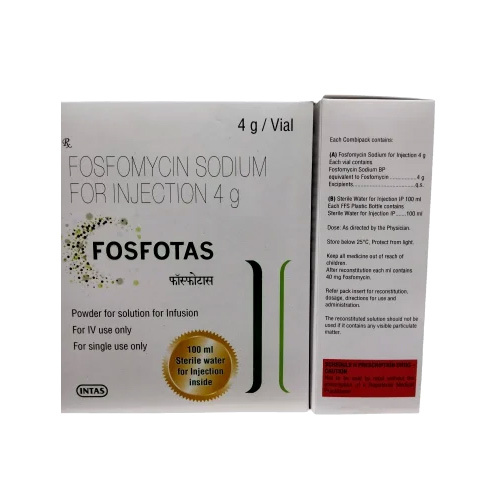 Fosfotas Fosfomycin Sodium 4gm Injection