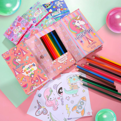 Colouring book set