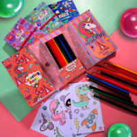 Colouring Book Set - Binding: Center Stitched