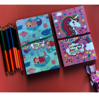 Colouring book set