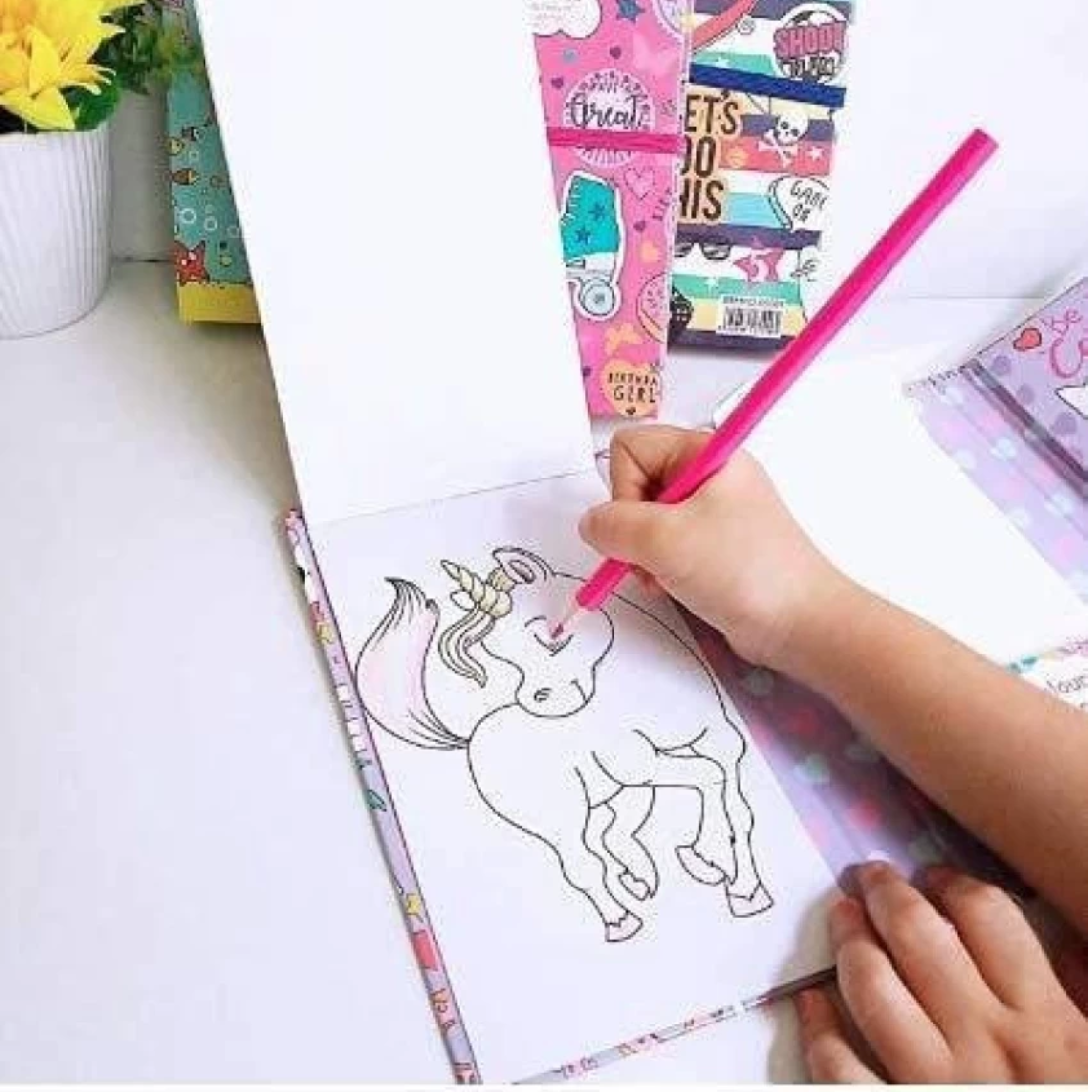 Colouring book set