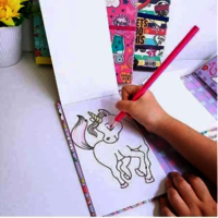 Colouring book set