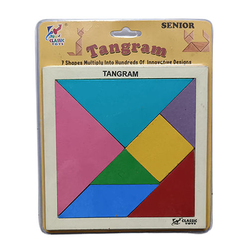 7 Shapes Tangram Puzzle Game Age Group: 5-12 Years