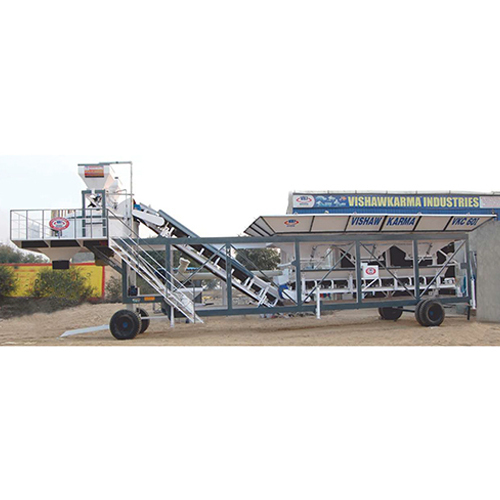 VKC20I Fully Automatic Mobile Concrete Batching Plant