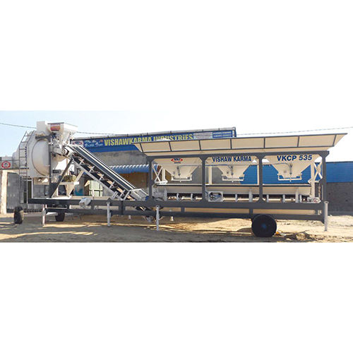 Vkcp525 Mobile Concrete Batching Plant