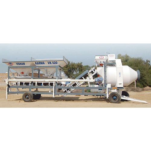 Vk520 Mobile Concrete Batching Plant