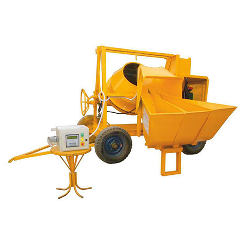 Concrete Hopper Mixer With Digital Weigh Batcher