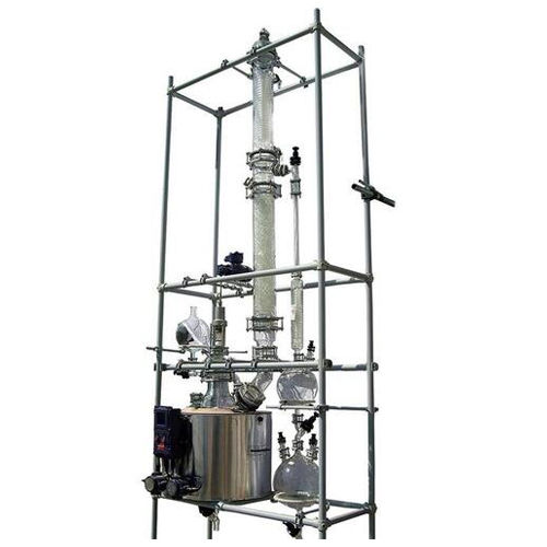 Silver Glass Pilot Plant Distillation Set-Up