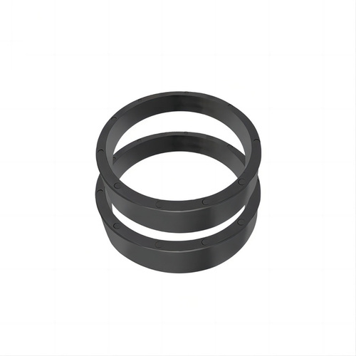 Bonded Ferrite Ring Magnet - FA19 Material, OD102.9*ID86.2*H25mm Size, Black Color | 10 Poles, Low Noise, High Efficiency