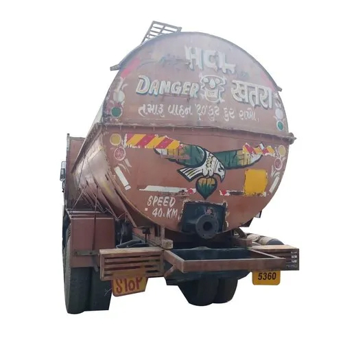 Black 20000 Litres Acid Proof Tanker