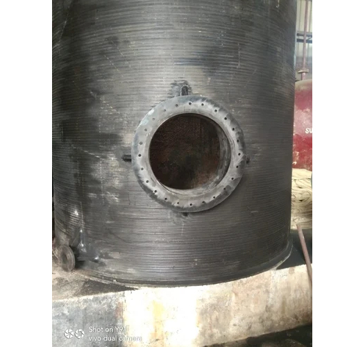 Black Spiral Hdpe Reactor Vessel With Structure