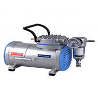 Oil Free Diaframe Type Vacuum Pump - Color: Blue Silver