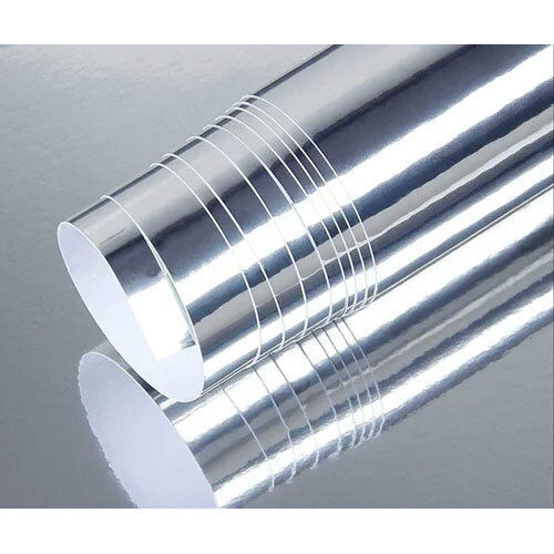 Silver Metallic Self Adhesive Vinyl