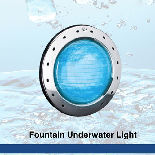 Fountain Underwater Light - Durable PVC, Customized Size, Vibrant Blue | Ideal for Commercial Pool Applications, Round Design