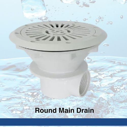 Round Main Drain