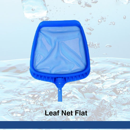 Leaf Net Flat - Durable Manual Pool Cleaner | Square Shape, Vibrant Blue, Various Sizes for Heavy-Duty Leaf Removal