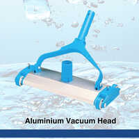 Aluminium Vacuum Head - Durable Aluminium, Different Sizes Available, Sleek Blue Color, Rectangle Shape For Efficient Pool Maintenance