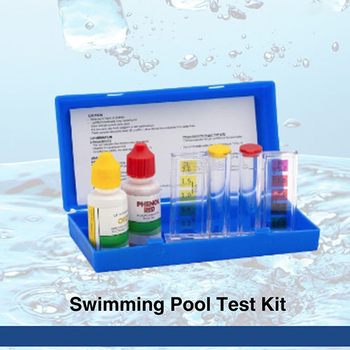 Swimming Pool Test Kit - Color: Blue