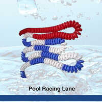 Pool Racing Lane - Durable Industrial-grade Pool Rope | Rectangular Shape, Available In Multiple Sizes, Classic White Color