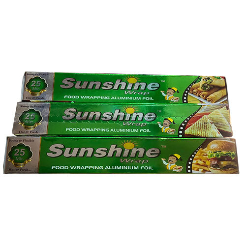 Silver Sunshine Wrap Aluminum Foil 25Mtrs