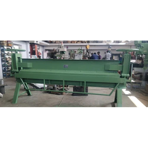 Green Paint Coated Manual Sheet Metal Bending Machine