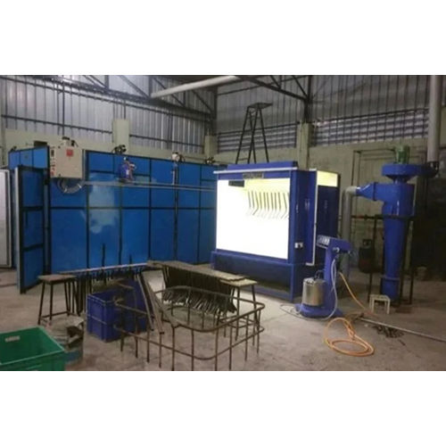 Semi-automatic Batch Type Powder Coating Plant