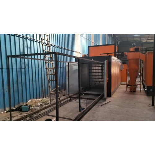 Semi-Automatic Aluminium Powder Coating Plant