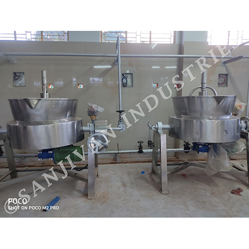 Tilting Type Milk Mawa Machine