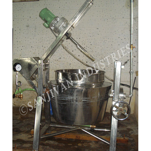 Industrial Fruits Pulp Boiling Kettle