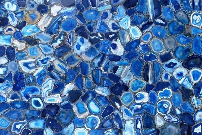 Blue Agate Slab