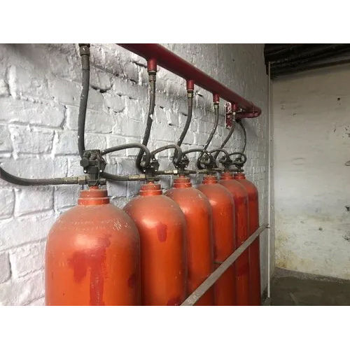 Metal Alloy High Pressure Carbon Dioxide Fire Suppression System