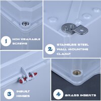 ABS Enclosure 560 X 380 X 180 mm IP67