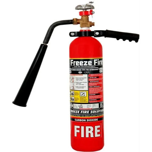 Red 2kg Co2 Fire Extinguisher