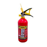 Portable Fire Extinguisher - Mild Steel, Red Color, Industrial Use | Durable, Warranty Included, Easy Handling for Emergencies