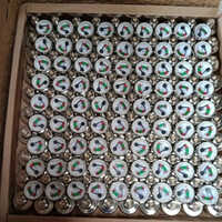 Industrial Receiving Gauge - Stainless Steel, Polished Finish, Silver Color | 99% Accuracy For Gas Pressure Measurement In Commercial Use