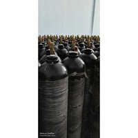 Black Industrial Oxygen Cylinder