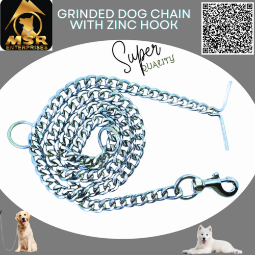 Dog Chain & Zinc Hook