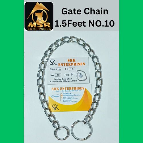 1.5 Feet Plain Twisted Gate Chain10 NO.