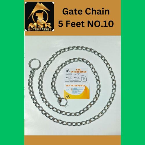 5 Feet Plain Twisted Gate Iron Chain 10 NO