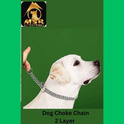 24 Inch 2 Layer Grinded Twisted Choke Collar Chain