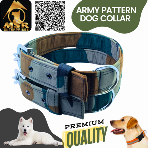 Army Pattern Dog Collar