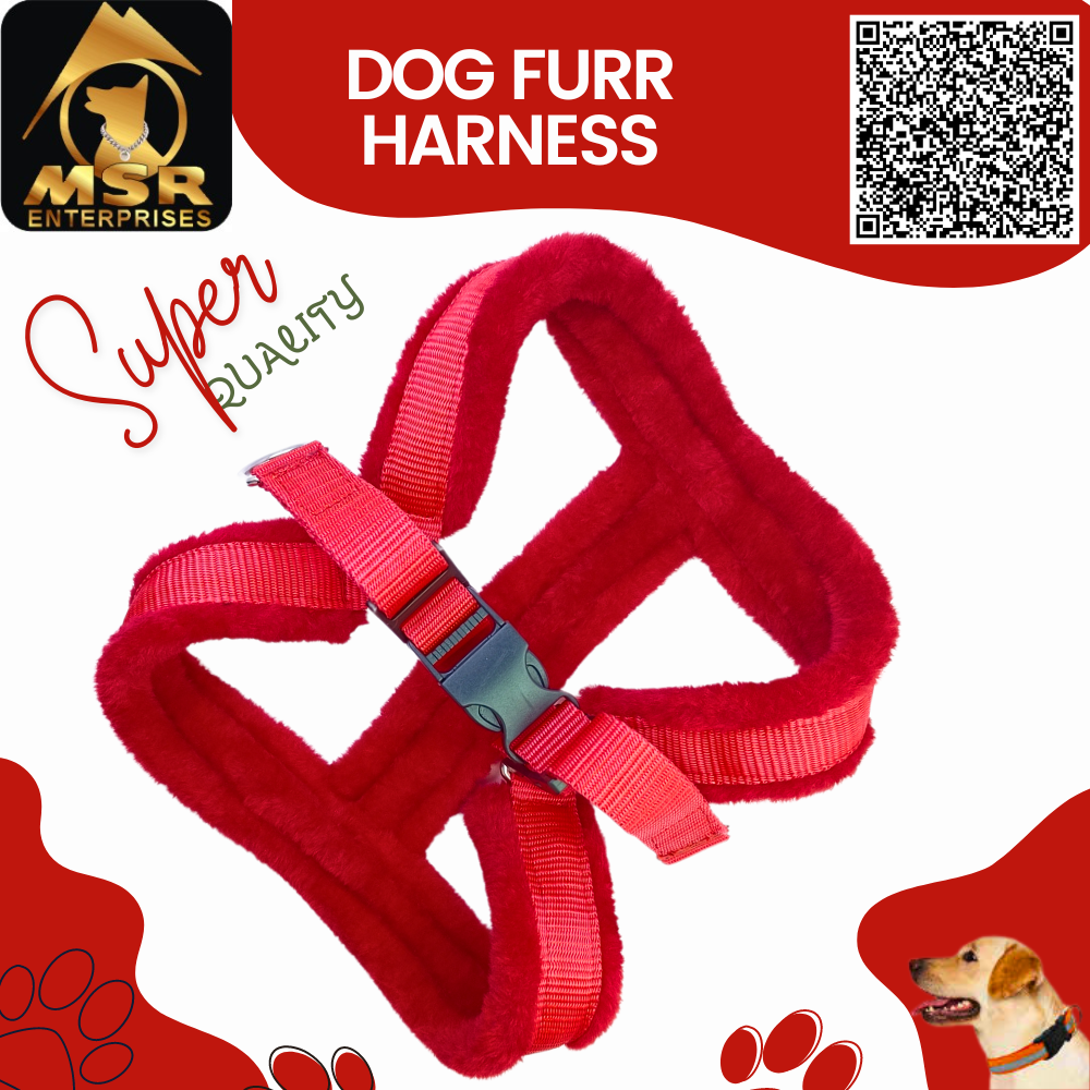 Dog Fur Body Belt Harness (PP / NYLON)