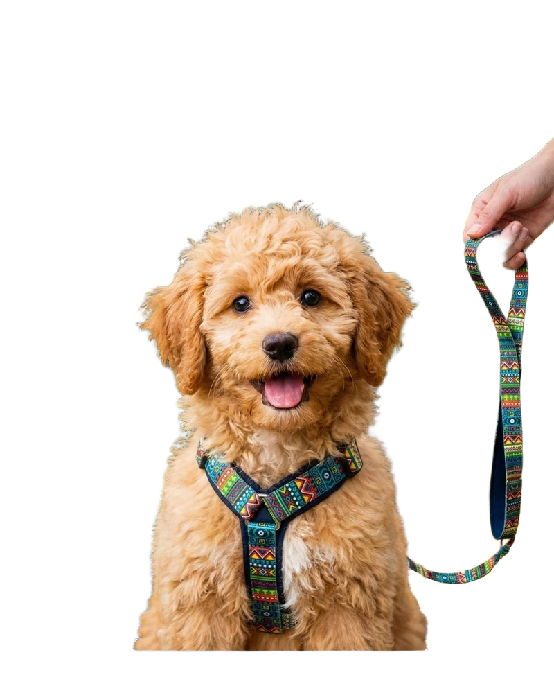 Dog Leash & Harness Bodybelt Printed