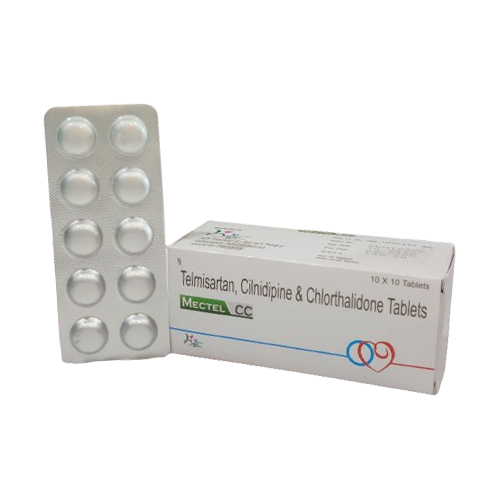 Telmisartan Cilnidipine And Chlorthalidone Tablets