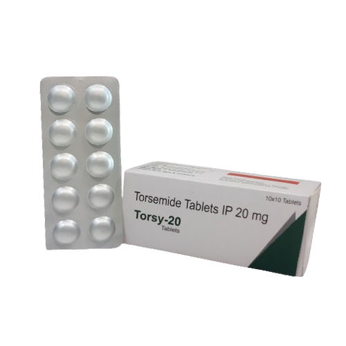 20mg Torsemide Tablets IP - Adult Use Only, Cool Storage Recommended, Dosage As Prescribed, General Medicine Form